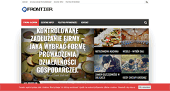 Desktop Screenshot of frontier.net.pl