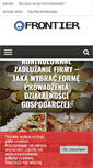 Mobile Screenshot of frontier.net.pl