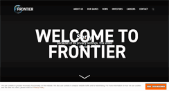 Desktop Screenshot of frontier.co.uk